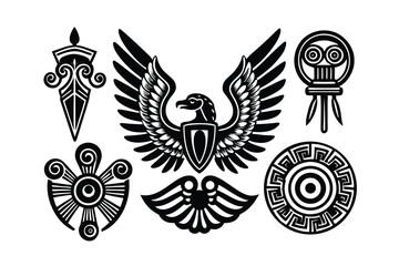 Minimalist Greek Signs – Tattoo & Design Pack