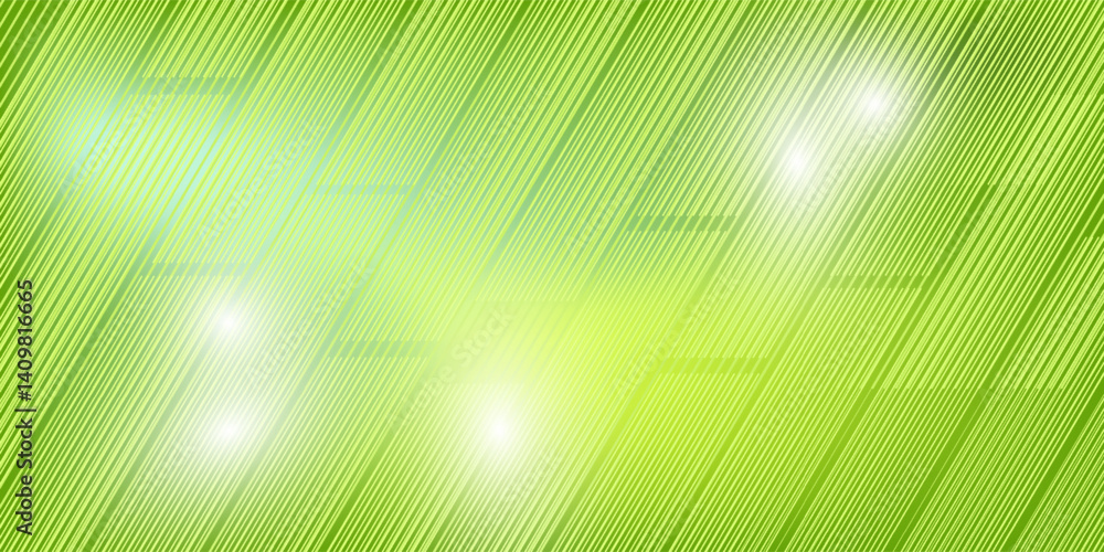 Poster light green, yellow vector texture with colored lines. blurred decorative design in simple style wit