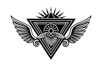 Obraz premium Minimalist Greek Signs – Tattoo & Design Pack