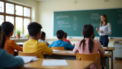 Diverse Education: Engaging Classroom Interactions & Innovative Learning Strategies in Modern Schools - Multicultural Curricula & Progressive Academic Environments