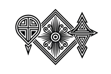 Minimalist Greek Signs – Tattoo & Design Pack