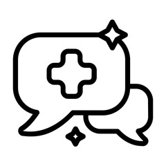 chat Line Icon