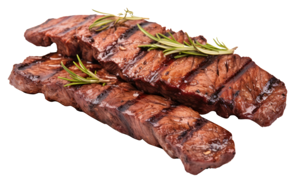 PNG Beef bbq steak meat food.