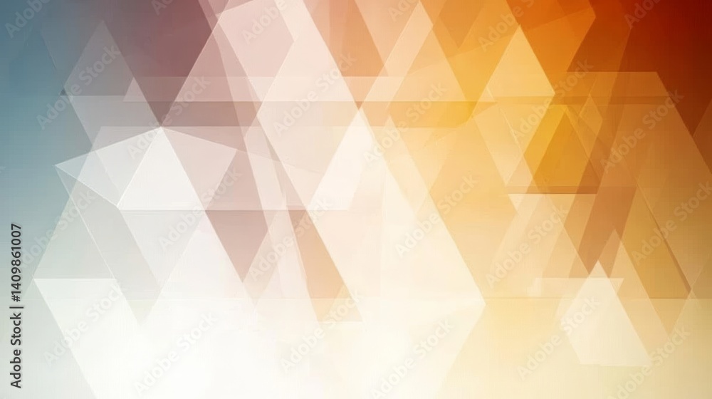 Poster colorful gradient triangular abstract background, abstract polygonal pattern, concept of business ba