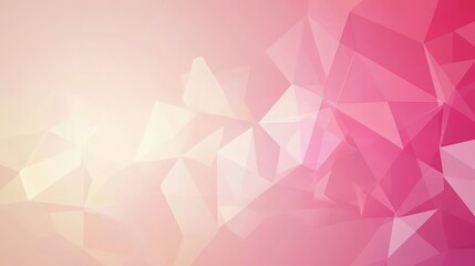 colorful gradient triangular abstract background, abstract polygonal pattern, concept of business background with pink geometric shape gradient low poly design