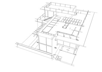 house plan blueprint