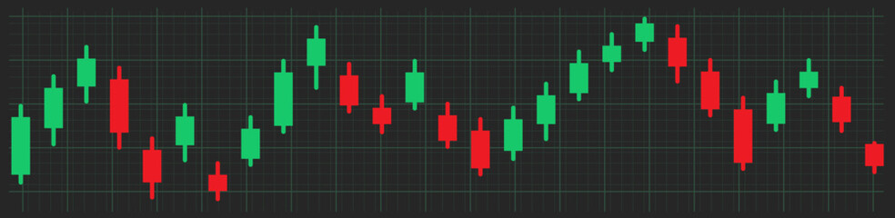Stock market chart crypto currency background banner 
