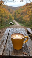 Autumn Coffee Viewpoint