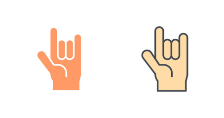 Love You Gesture Icon Design