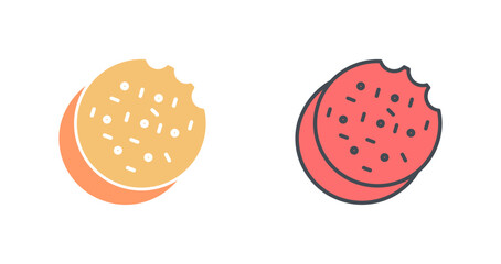 Baking Cookies Icon Design