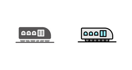 Monorail Icon Design