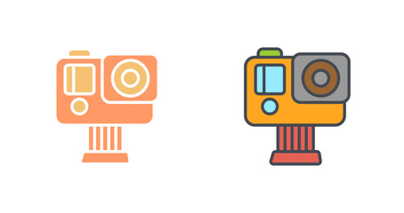 Fototapeta premium Camera Accessories Icon Design