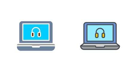 Online Assistance Icon Design