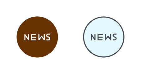 News Icon Icon Design