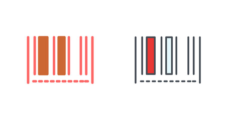 Barcode Stock Icon Design
