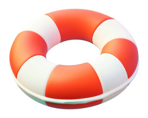 PNG 3d swim tube illustration lifebuoy device.