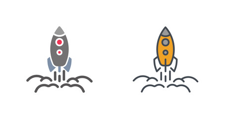 Rocket Icon Design