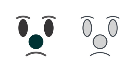 Clown Nose Icon Design