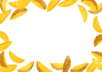 フライドポテトのフレーム