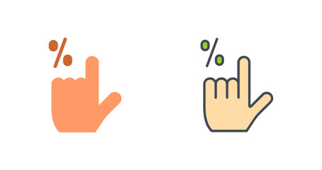 Click Through Rate Icon Design