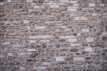 stone wall of ancient structure.