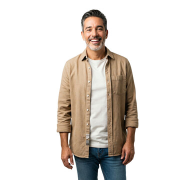 Friendly happy smiling man 