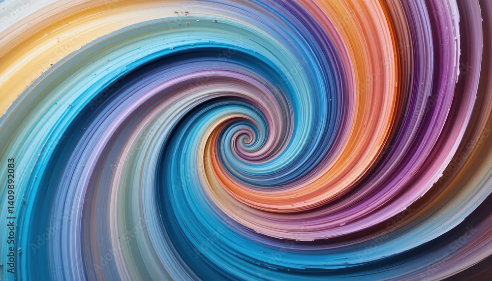 Aufkleber swirling colorful abstract art digital creation dynamic composition vibrant palette artistic explora