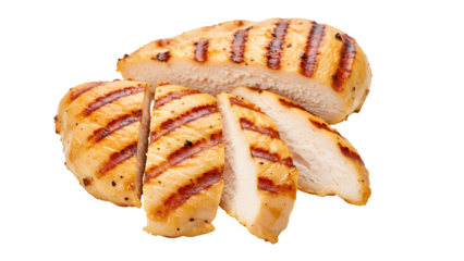 Chicken Breast Grilled Isolated royalty