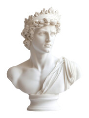 Obraz premium PNG Male Greek god art sculpture statue.