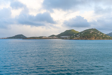 City of Philipsburg sint Maarten in the Dutch Antilles