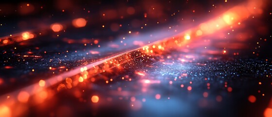 Obraz premium Abstract Light Trails (1)
