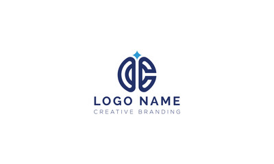 Minimalist IC Logo for Branding and Identity.