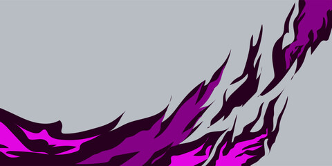 car livery graphic vector with exclusive colors. abstract grunge background design for vehicle vinyl wrap and sports car, racing car, jersey, and banner.