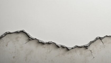 Fototapeta premium Crack repair procedure indoor wall photograph urban environment close-up view structural integrity maintenance
