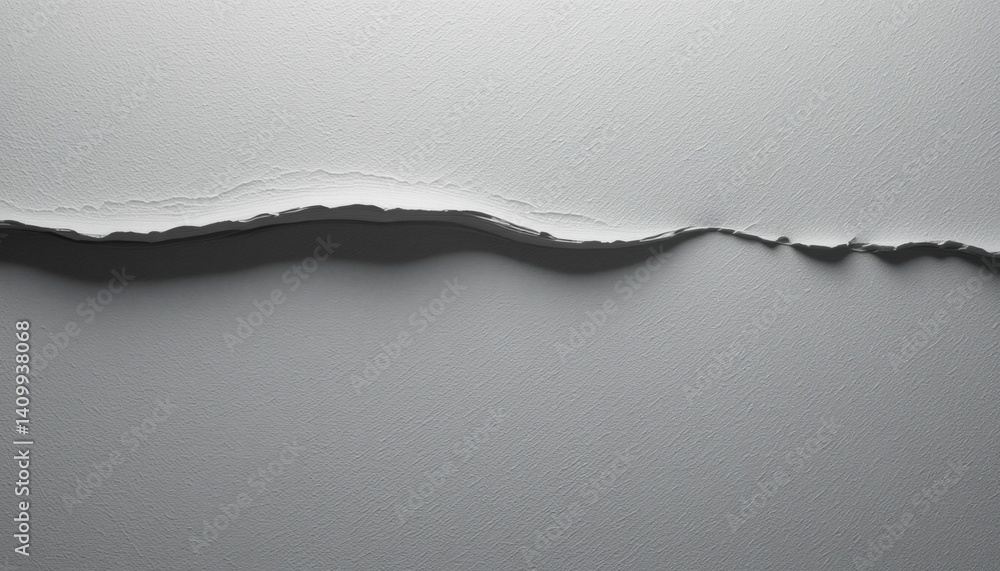 Poster artistic contrast of torn paper texture minimalist studio abstract content neutral color environment