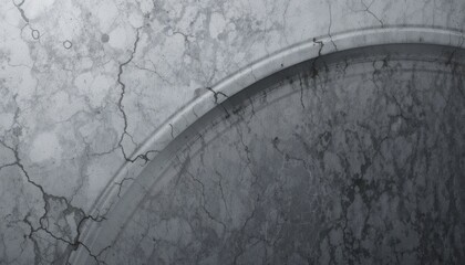 Inspecting cracked marble surface interior space abstract art textured environment close-up viewpoint visual detail for design inspiration