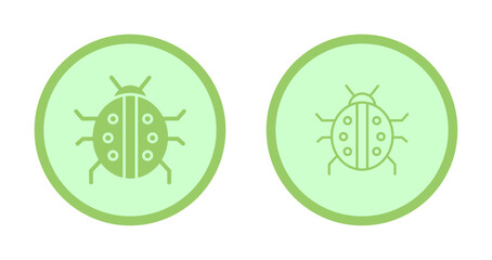 Lady Beetle Icon Design