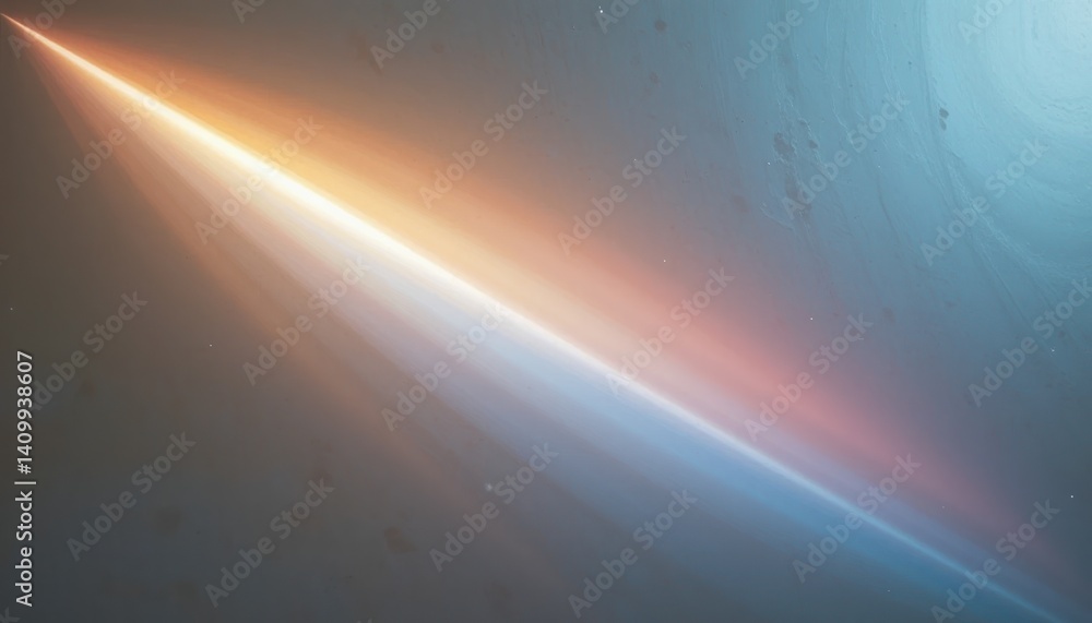 Poster streaking light phenomenon outer space digital art cosmic environment abstract viewpoint visual conc