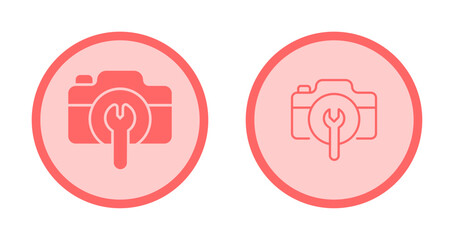 Camera Maintenance Icon Design