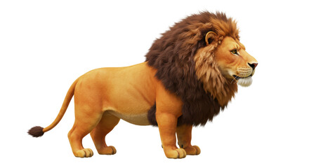 Isolated Cartoon Lion