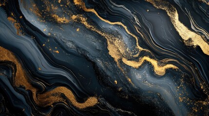 Obraz premium dark 3d abstract marble texture pattern background polished onyx stone
