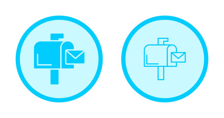 Fototapeta premium Mailbox Icon Design