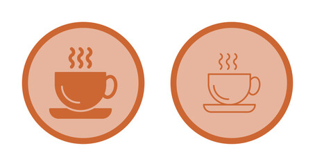 Hot Coffee Icon Design