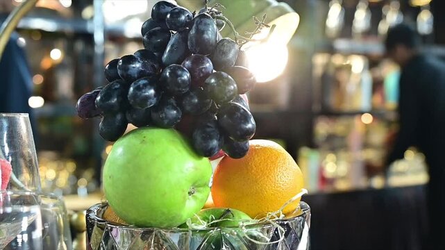Indian Wedding Food Counter with Variety of Traditional Dishes