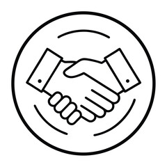 handshake between two businessmen
