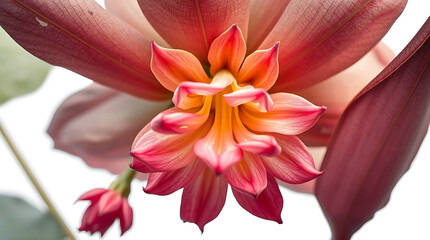 Flor da papoula, uso medicinal, Opioide. Bot&acirc;nica, estudo das flores e plantas. Ilustra&ccedil;&atilde;o para jardins, jardinagem, paisagistas e decoradores. Fundo branco ou transparente