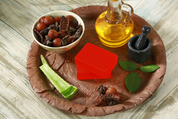 Natural Rose Ayurvedic Soap