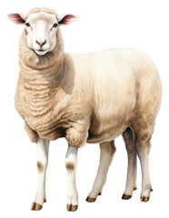 Fototapeta premium PNG Sheep livestock animal mammal.