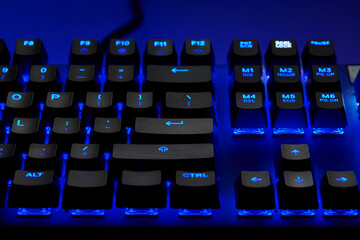Tactile precision, neon attitude. Gaming keyboard. Every key lit like a battlefield command, this...