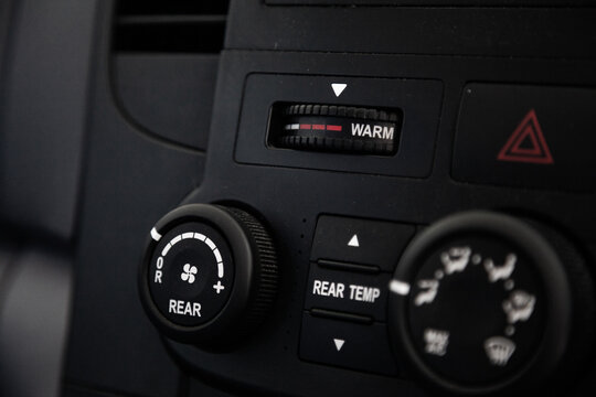 Car air con in winter on warm